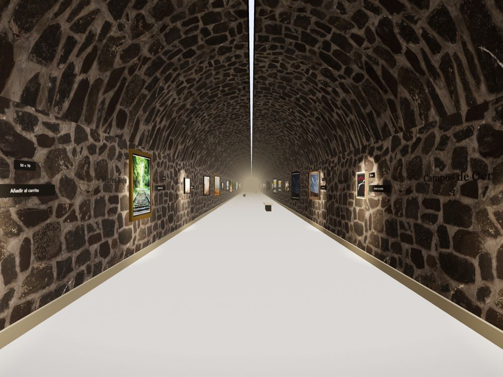 Stone vault room — InGallery virtual gallery