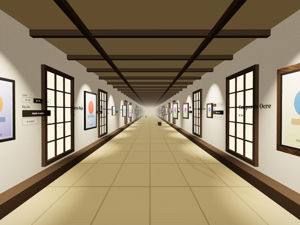 Japanese room room — InGallery virtual gallery