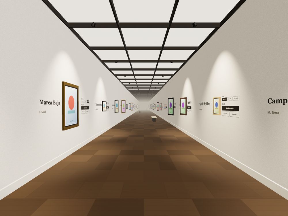 Warm room — InGallery virtual gallery
